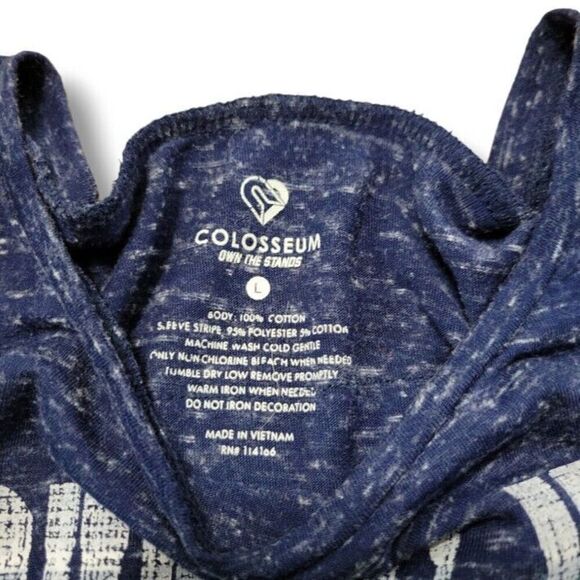 Notre Dame Shirt Size Large By Colosseum Long Sleeve Fightin' Irish Graphic Tee - Picture 6 of 6